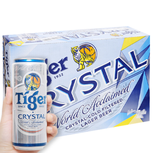 Bia Tiger Crystal 330ml